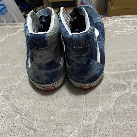 Dark Denim washed vans size men 13 NO BOX